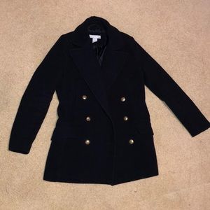 H&M military style coat. Worn a few times. (Not part of bundle deal).